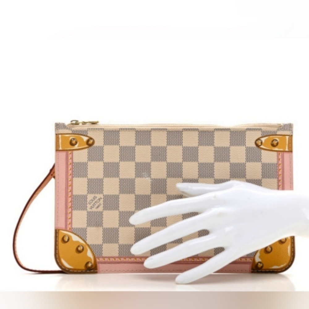 LV Summer Trunk Pouch/Wristlet - Picture 2 of 14